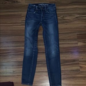 Super stretch American eagle jeans